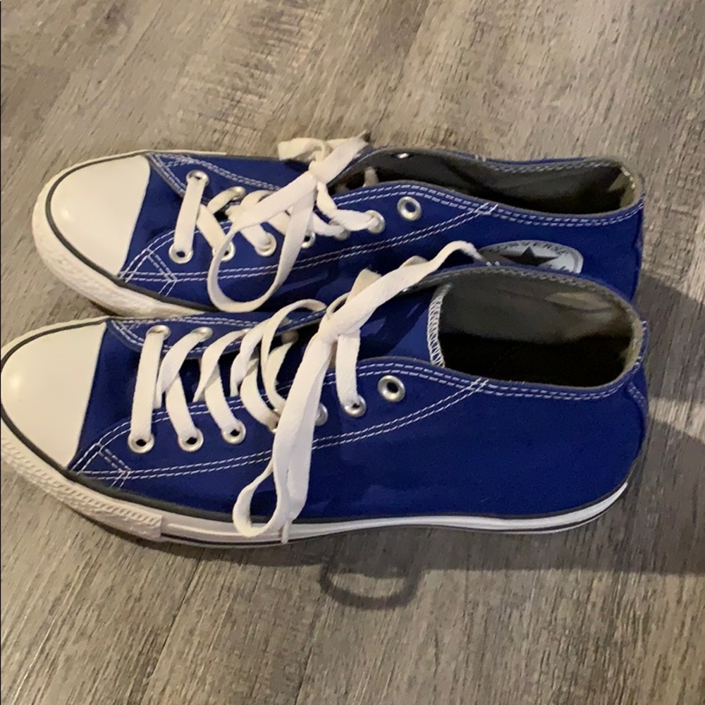 Blue converse